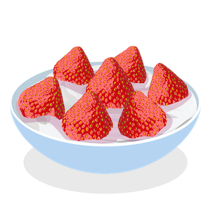 strawberries n cream